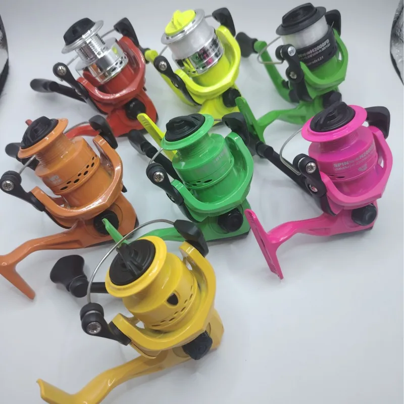 Surf Reel - รอกตกปลาแบบหมุน Outlife ขนาด 200 แกนโลหะ น้ำหนักเบา
