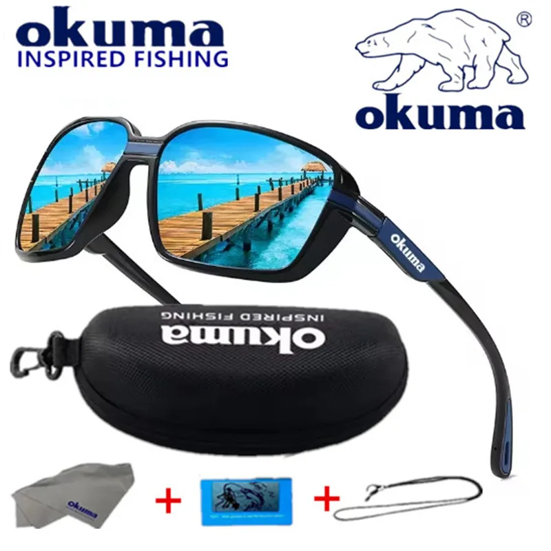 Surf Reel - OKUMA ใหม่แฟชั่น Cool ผู้ชายและผู้หญิงแว่นตาตกปลาโพลาไรซ์ขับรถจักรยานกีฬาแว่นตาแว่นตากันแดด