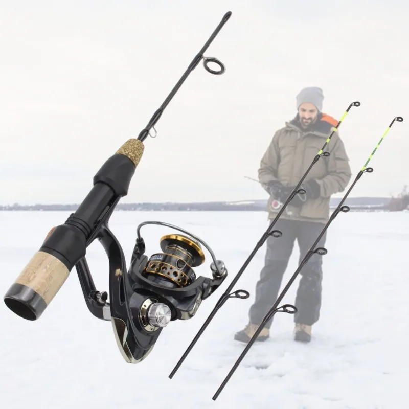 Ice Fishing Reel - 60 ซม.2 เคล็ดลับ Rod Reel Combos
