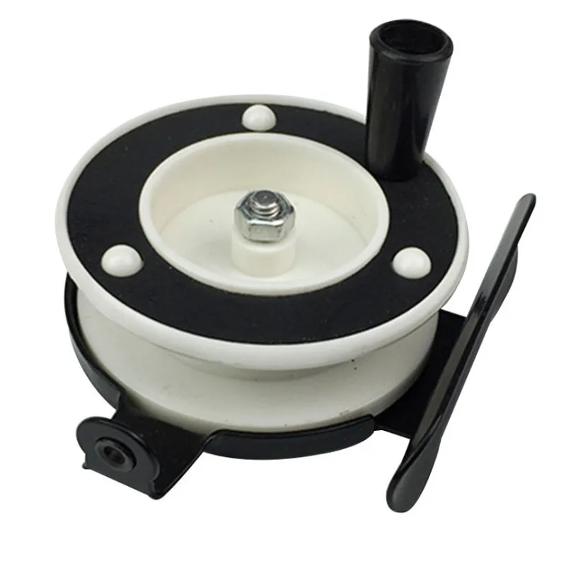 Ice Fishing Reel - WEIHE รอกตกปลาแบบฟลายรอกพลาสติกโลหะน้ำเค็มขนาดเล็ก 40 กรัม 1 ชิ้น