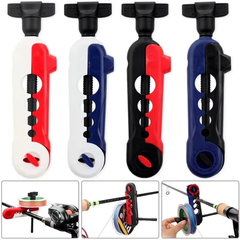 Spinning Reel - เครื่องม้วนสายเอ็นตกปลาแบบพกพา 2/1 ชิ้น สำหรับรอกสปินนิ่ง รอกเบทคาสติ้ง อุปกรณ์ตกปลาคาร์พ