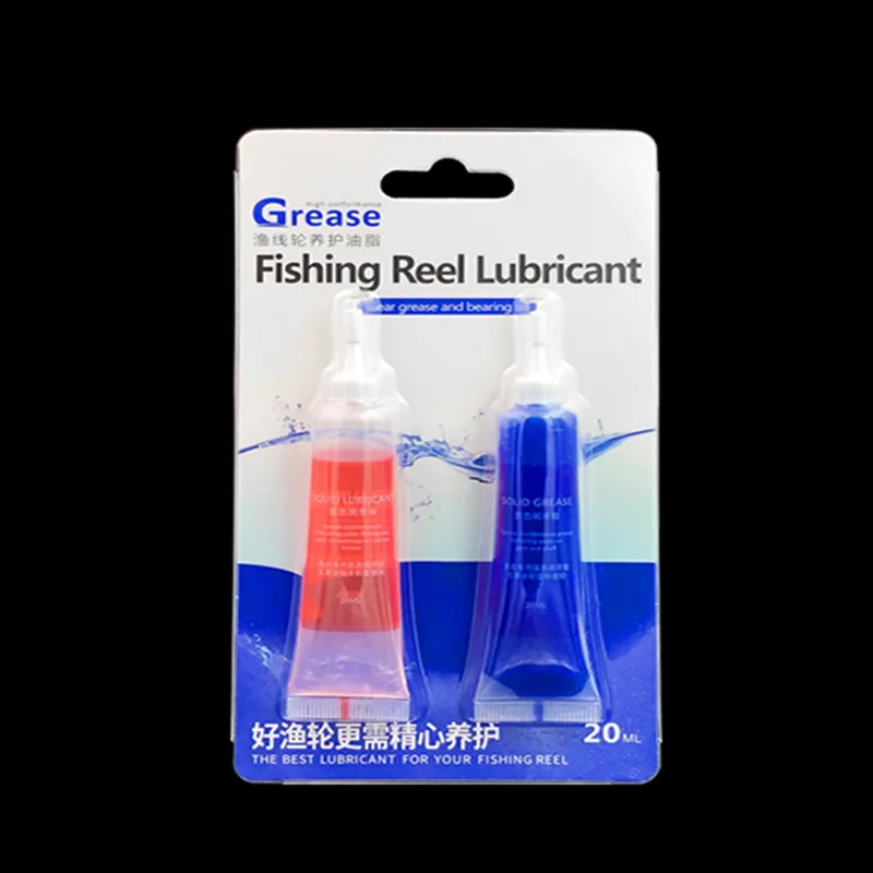 Reel Grease - 1/2 ชิ้นรอกตกปลาป้องกันจาระบีน้ำมันหล่อลื่นสำหรับชุดคอมโบรอกตกปลาบำรุงรักษาอุปกรณ์ตกปลาเครื่องมือ