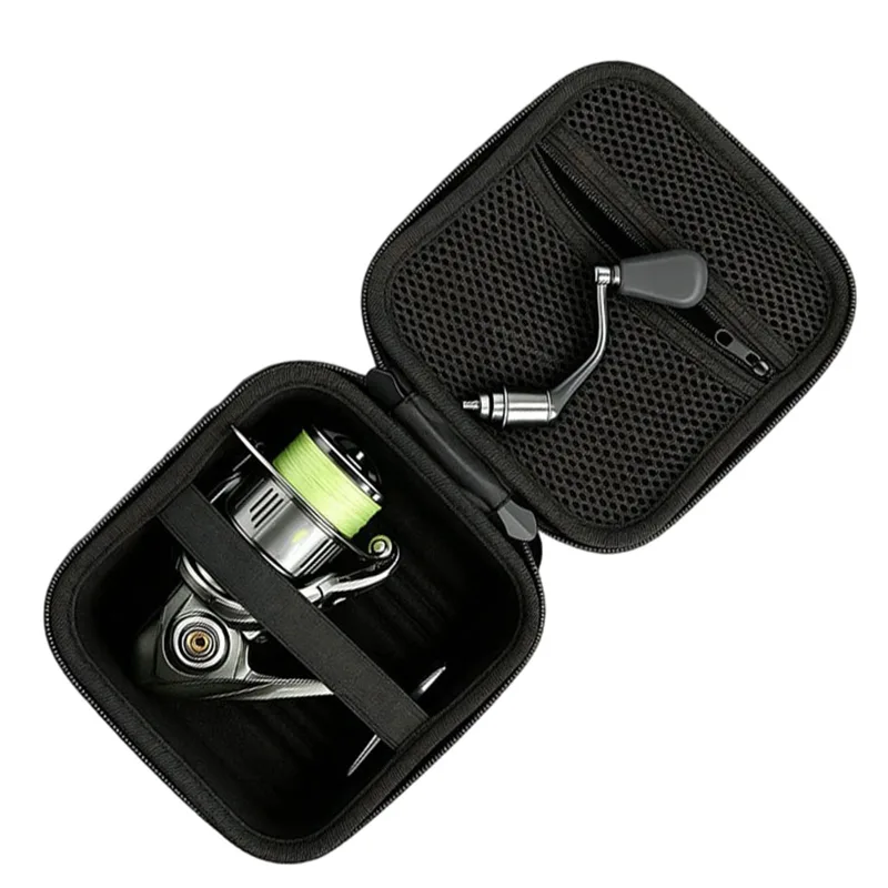Reel Bag - กระเป๋าใส่รอกตกปลาแบบแข็งสำหรับรอกขนาด 13.5x8.5x15 ซม. ทำจากวัสดุ EVA และผ้า