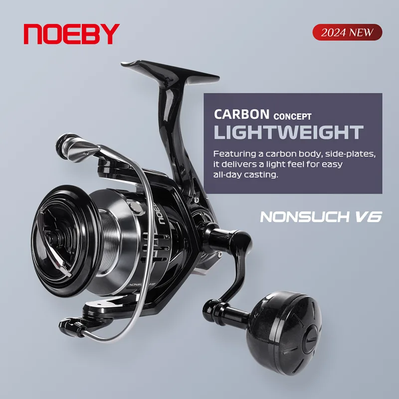Surf Reel - Noeby Carbon Spinning Fishing Reel 2500