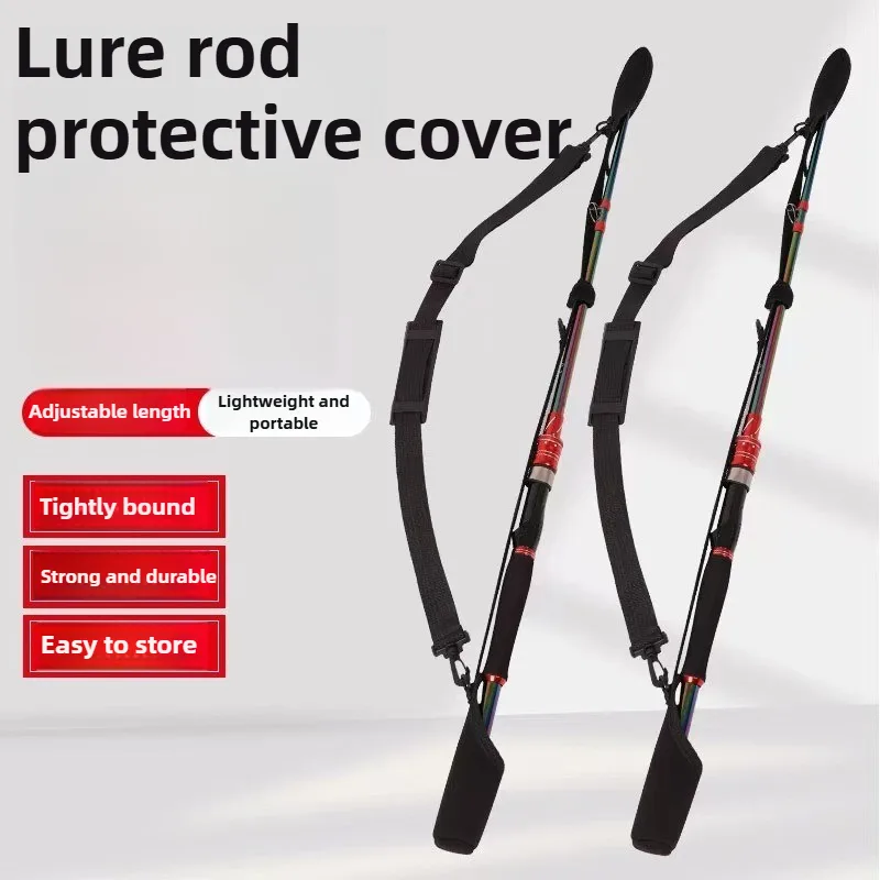 Reel Bag - กระเป๋าเก็บคันเบ็ดแบบปรับได้ สายสะพายไหล่แบบพกพา สำหรับรอกและอุปกรณ์ตกปลา 1 ชิ้น