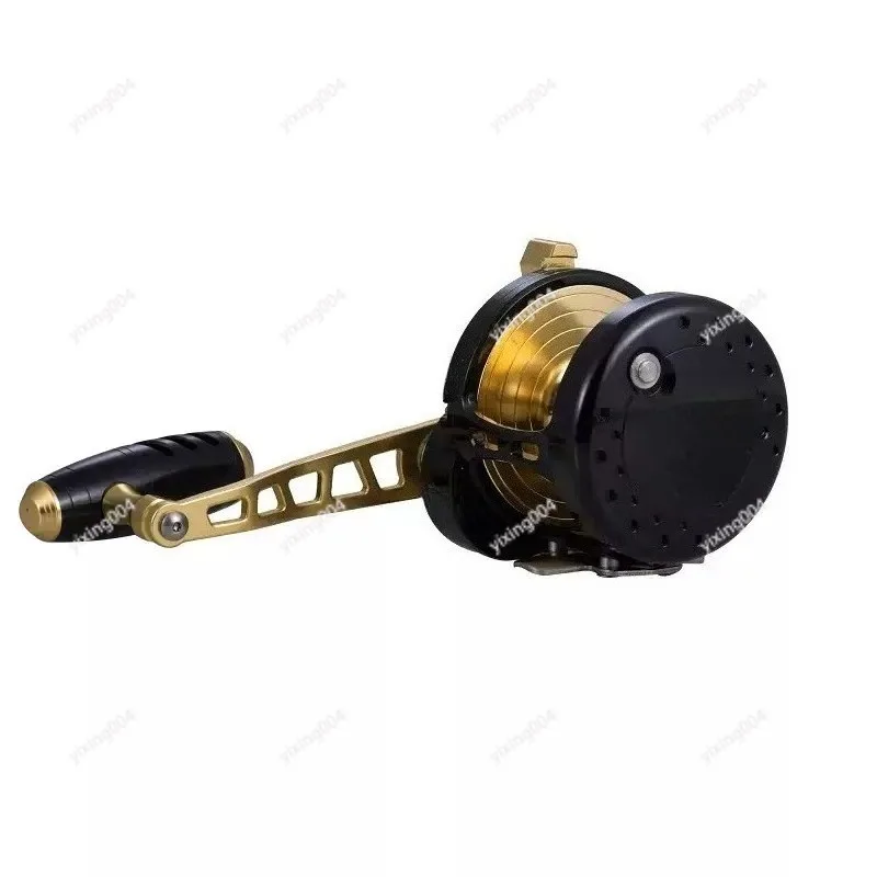 Trolling Reel - รอกตกปลาแบบสโลว์จิ๊กกิ้ง, รอกตกปลาทะเลแบบโลหะทั้งหมดสำหรับตกปลาทะเลบนเรือ