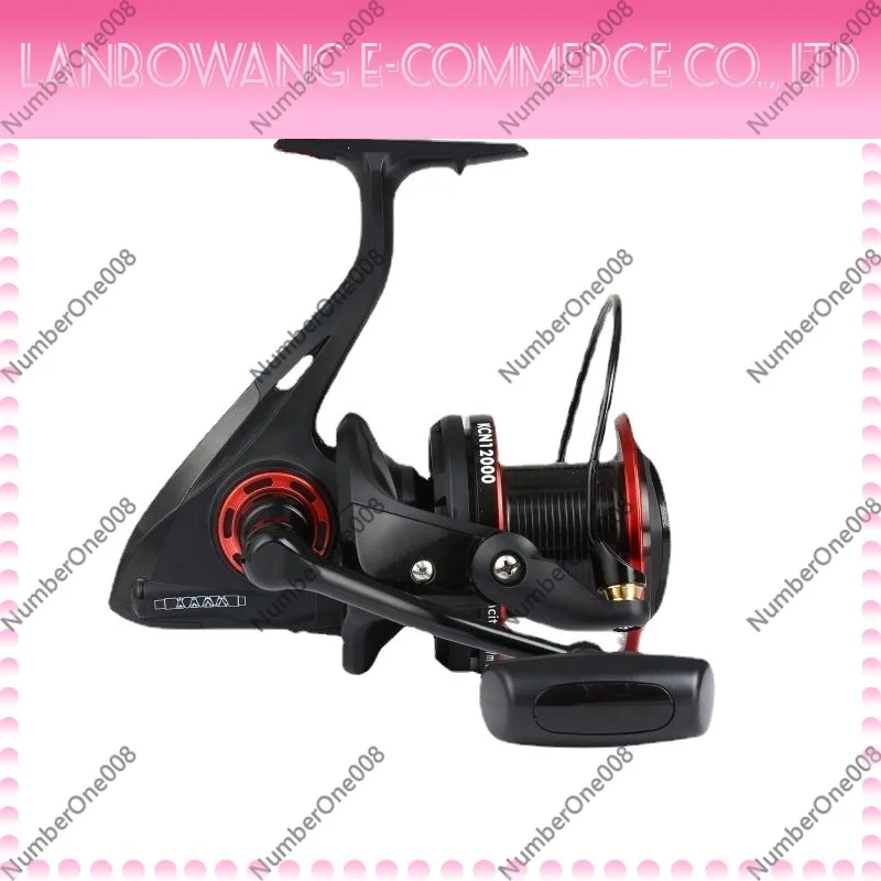Surf Reel - รอกตกปลาโลหะแบบหมุน ขนาด 800 สำหรับตกปลาชายฝั่ง ทนน้ำเค็ม ตีไกล