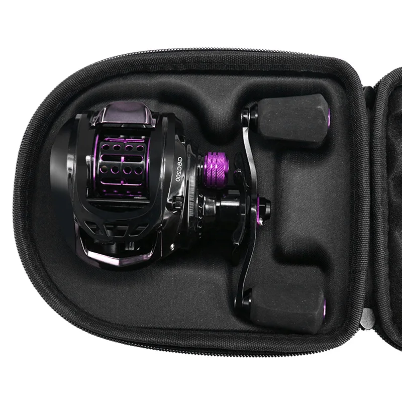 Spincast Reel - รอกตกปลาป้องกันกรณีกันน้ํา Hard EVA กล่องกระเป๋า Built-in Anti-Pressure