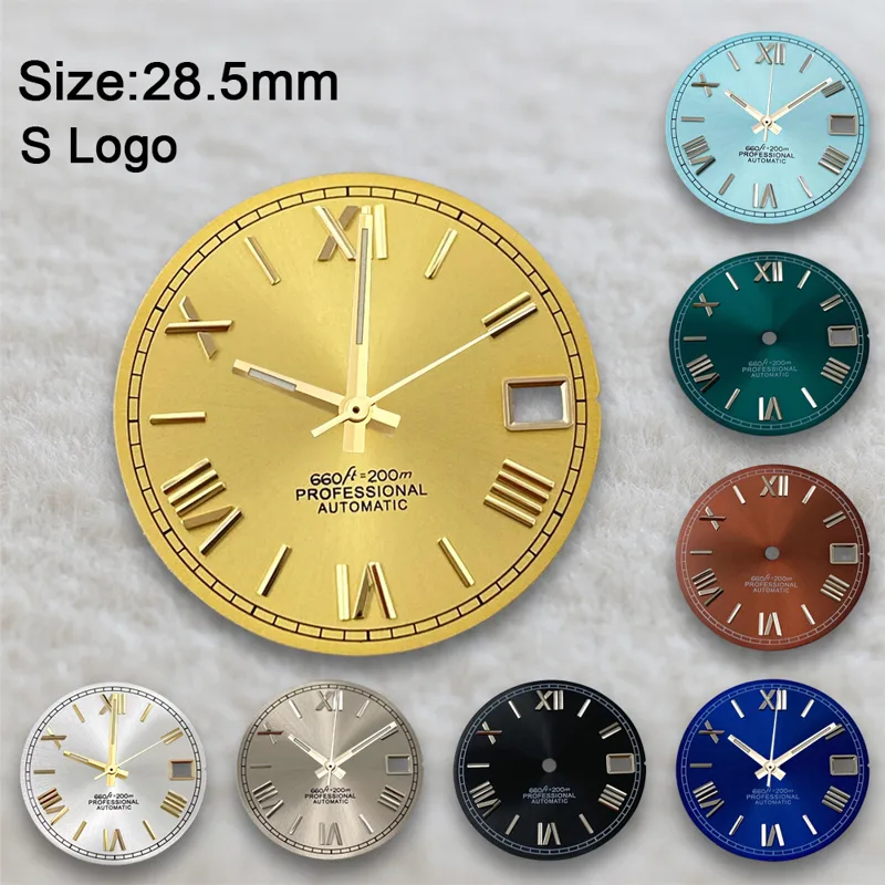 Reel Case - ใหม่ 28.5 มม.S โลโก้โรม Sunburst Dial