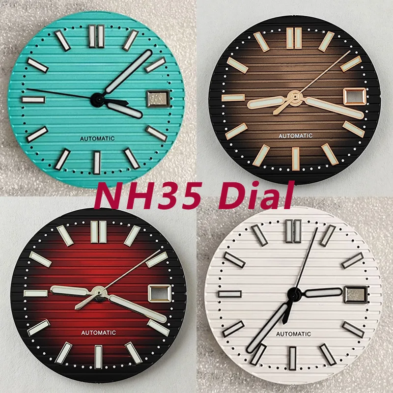 Reel Case - NH35 dial 30.5 มม.Nautilus dial นาฬิกา