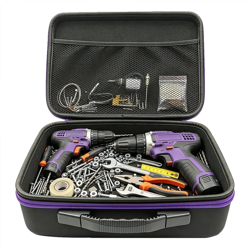 Reel Bag - กระเป๋าเครื่องมืออเนกประสงค์กันกระแทก กระเป๋าตกปลา กระเป๋าเก็บของ EVA กระเป๋าเครื่องมือเจาะ กระเป๋าใส่รอกตกปลา