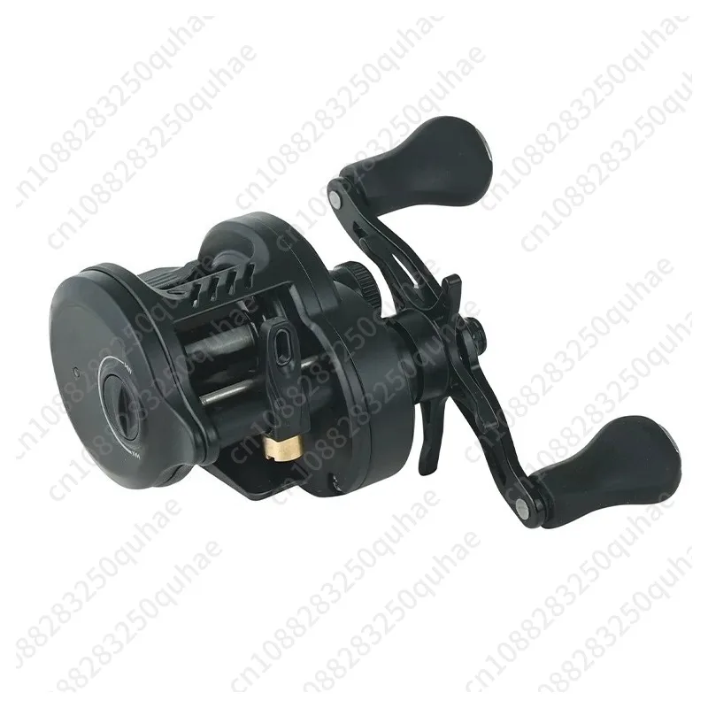 Baitcasting Reel - รอกตกปลาไมโครลูร์ ดีซี, รอกแบบดรัมและเบทคาสเตอร์แบบใช้ได้สองรูปแบบ, รอกตกปลาแบบชาร์จไฟเองได้ ป้องกันการกระเด็นกลับ ระยะการตีไกล