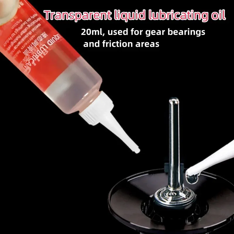 Reel Lubricant - ชุดบำรุงรักษารอกตกปลา 20 มล. จาระบีป้องกันรอกตกปลา + น้ำมันหล่อลื่นสำหรับบำรุงรักษาลูกปืนรอกตกปลา