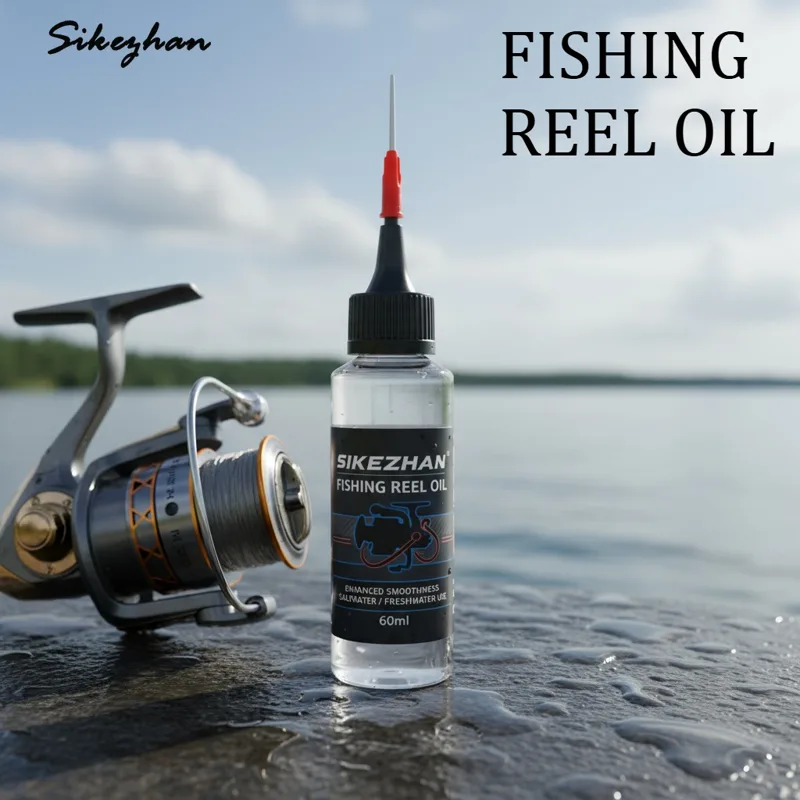 Reel Repair Kit - น้ำมันรอกตกปลาพร้อมเข็มที่มีความแม่นยำ – น้ำมันหล่อลื่นรอกเพื่อการตีเหยื่อที่ราบรื่นและการป้องกันการกัดกร่อน ใช้ได้ทั้งน้ำเค็มและน้ำจืด