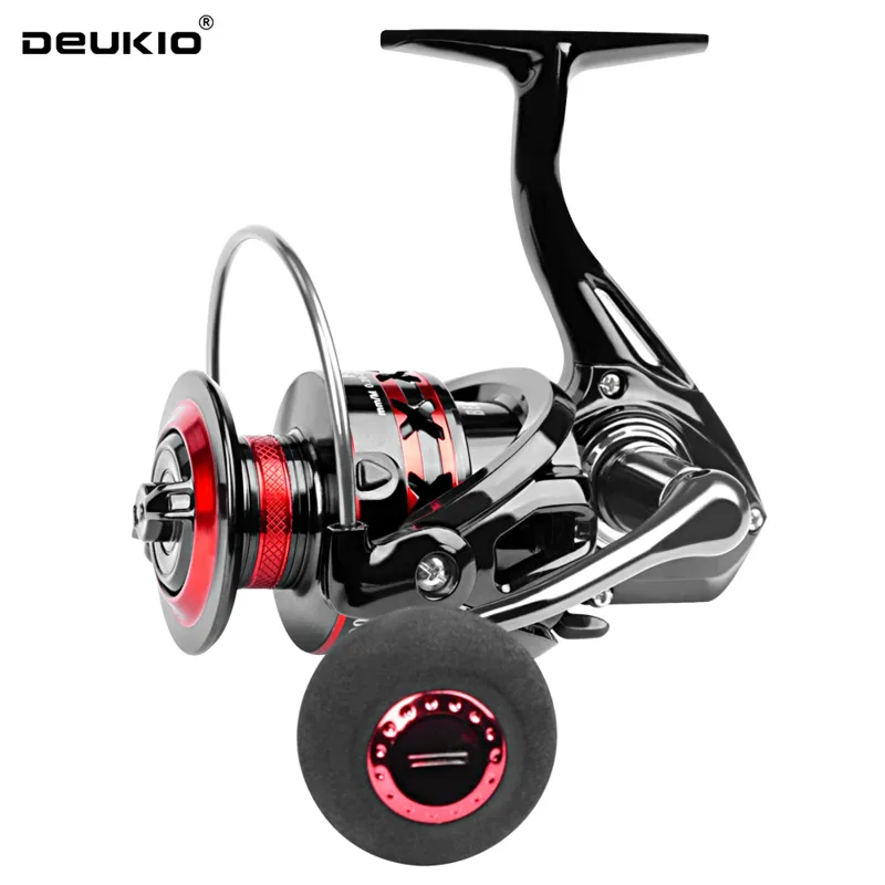 Trolling Reel - DEUKIO ทนทานแบริ่งบอล 12KG ลากสูงสุด SPINNING Reel