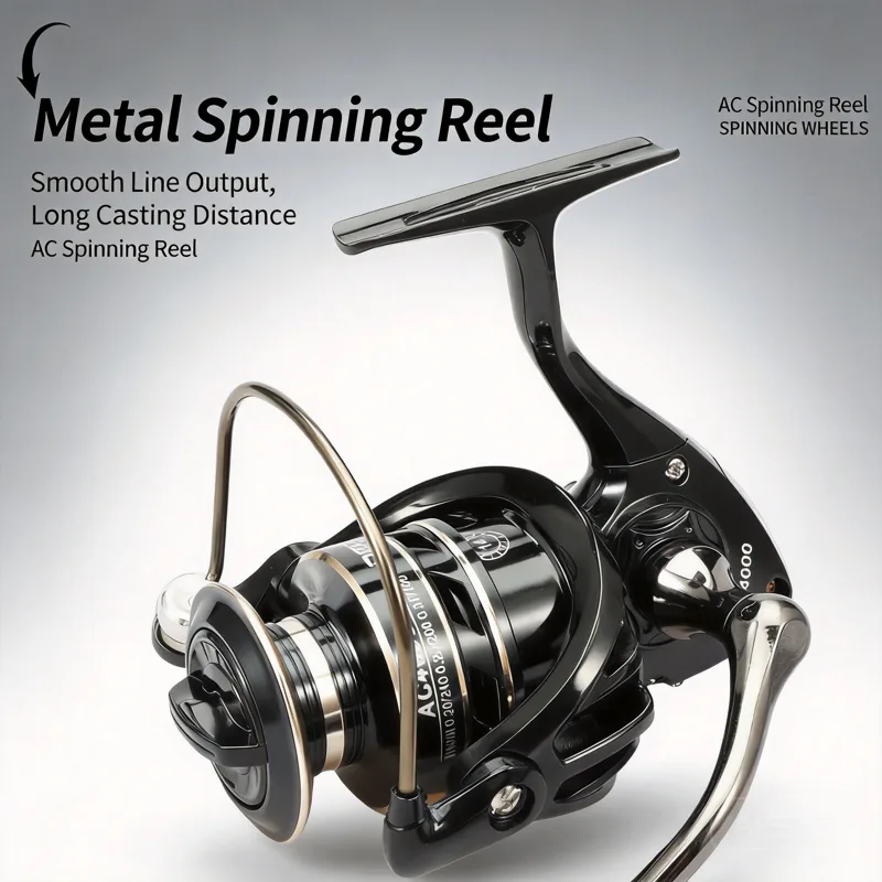 Ice Fishing Reel - รอกตกปลาแบบสปินนิ่ง Ac Series All Metal รุ่น