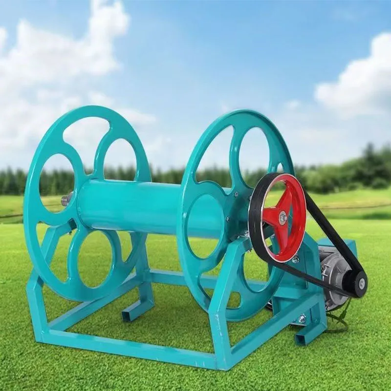 Electric Reel - การเกษตร Dosing Pipe รีโมทคอนโทรลไฟฟ้าคู่มือท่อเกมส์สะสมท่อ Reel ท่อไขลานรถเข็นสวนเครื่องมือ