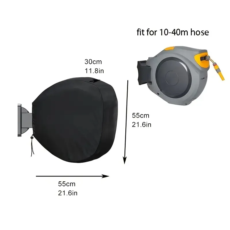 ฝาครอบม้วนสายยางแบบยืดหดได้ Sq - Reel Cover บทวิจารณ์และราคา