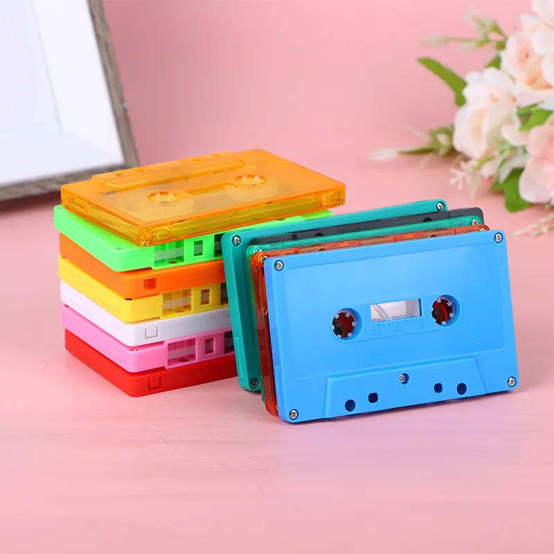 ใหม่【1 ชิ้น กล่องเทปเปล่าสีพื้ - Reel Case บทวิจารณ์และราคา