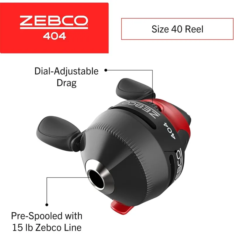 ชุดคันเบ็ดสปินคาสต์ไฟเบอร์กลาส - Spincast Reel บทวิจารณ์และราคา
