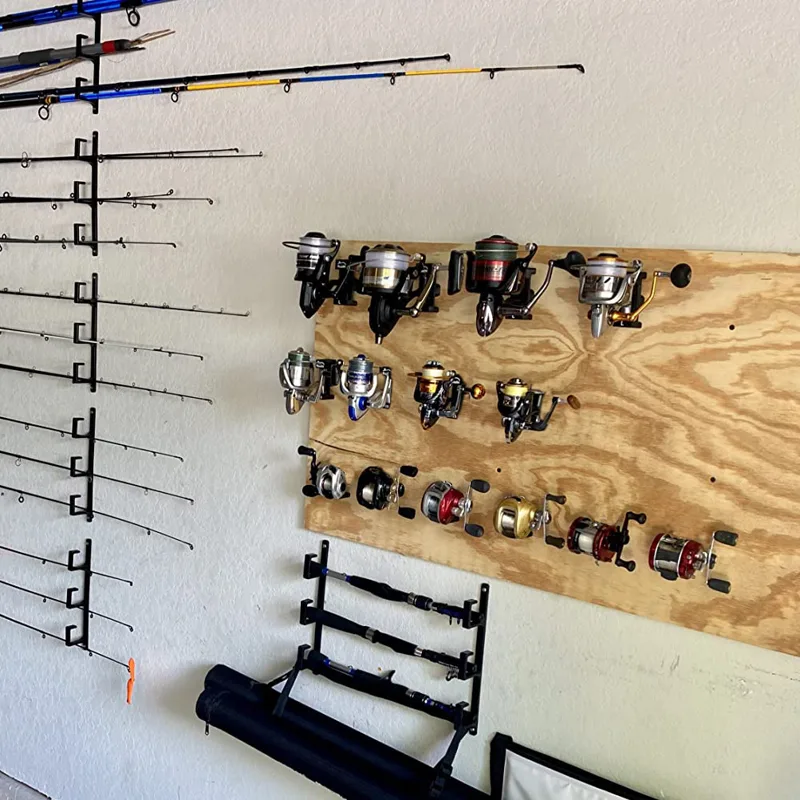 ที่แขวนรอกตกปลาแบบติดผนัง 5 ชิ - Spincast Reel บทวิจารณ์และราคา