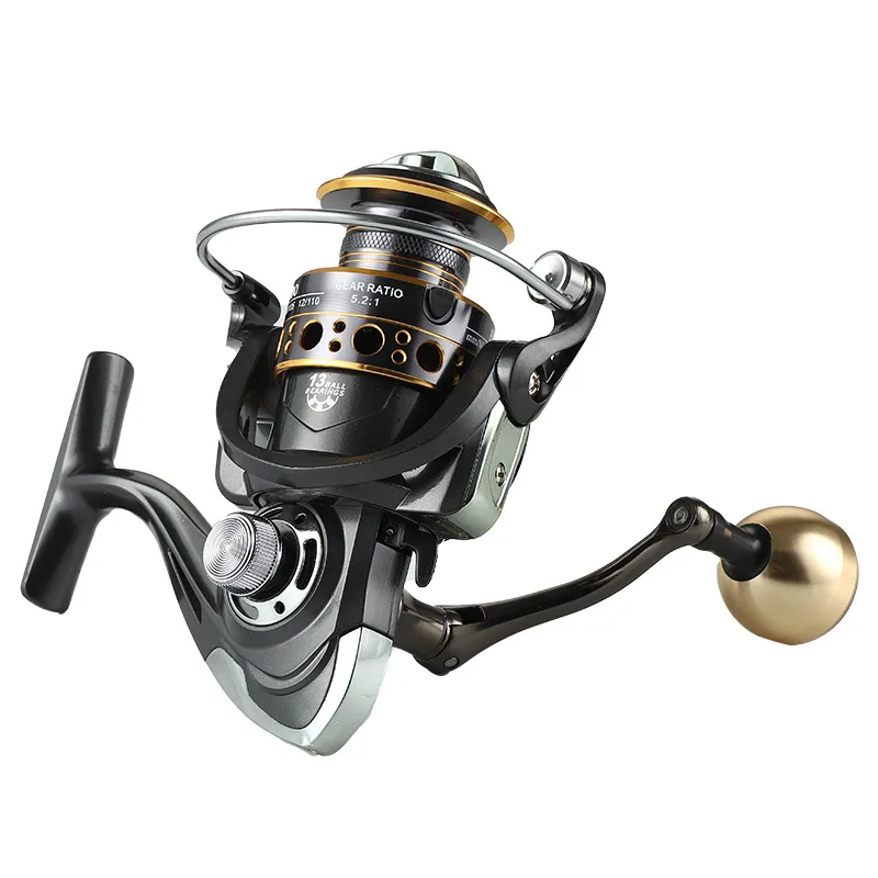 รอกตกปลาแบบสปินนิ่งโลหะที่มีแร - Reel Drag Knob บทวิจารณ์และราคา