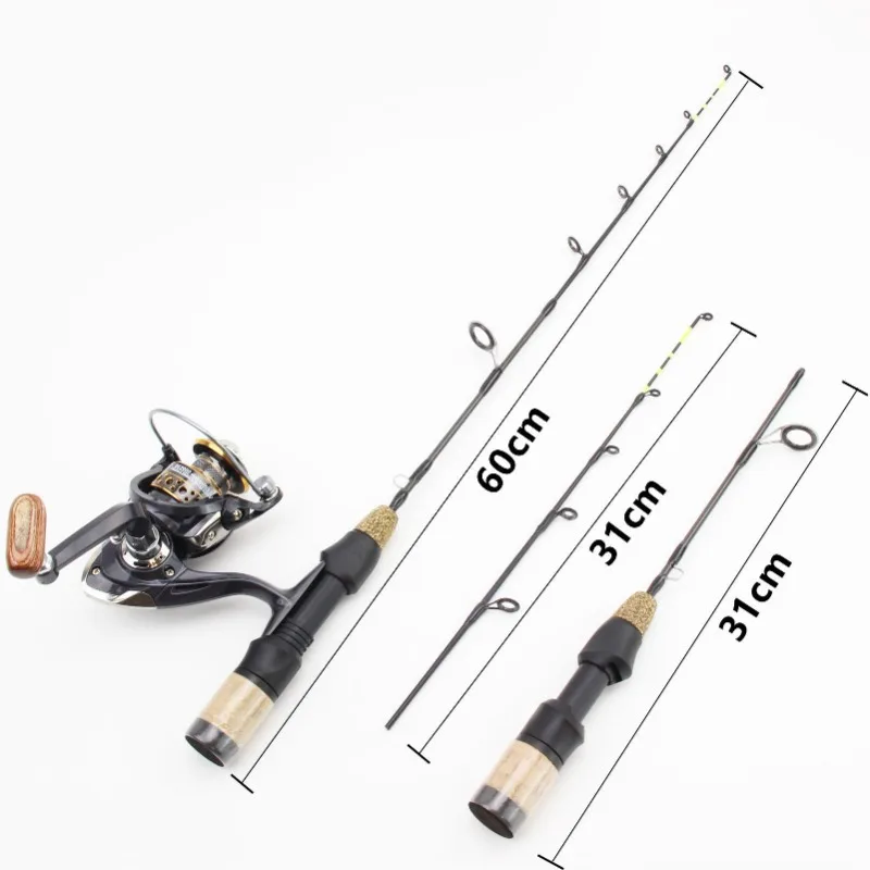 60 ซม.2 เคล็ดลับ Rod Reel Comb - Ice Fishing Reel บทวิจารณ์และราคา