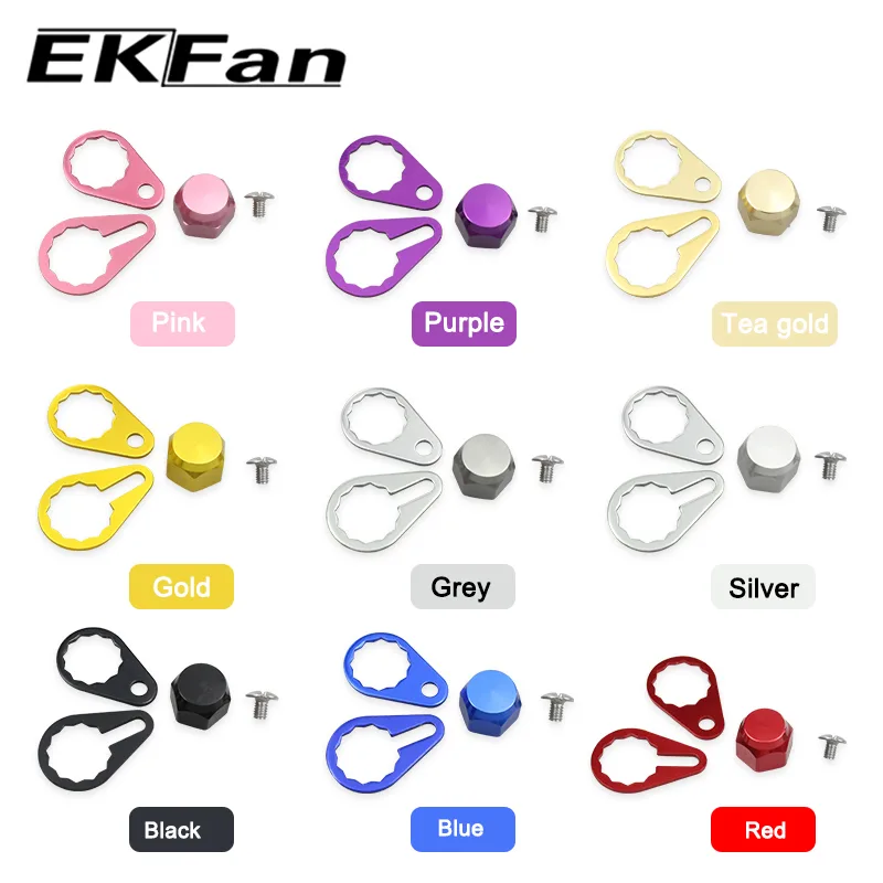 EKFan ซ้ายมือขวามือ Crank NUT  - Reel Drag Knob บทวิจารณ์และราคา