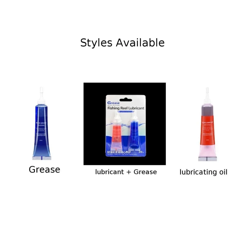 1/2 ชิ้นรอกตกปลาป้องกันจาระบีน - Reel Grease บทวิจารณ์และราคา