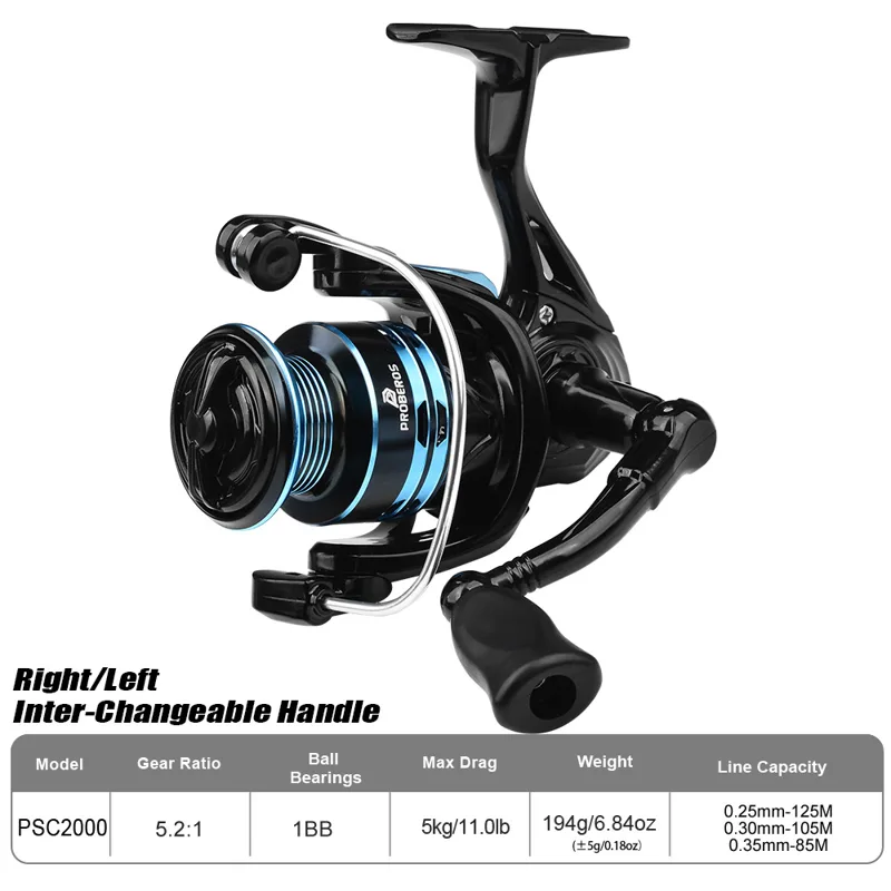 รอกตกปลาโลหะแบบหมุน รุ่น 2000  - Ice Fishing Reel บทวิจารณ์และราคา