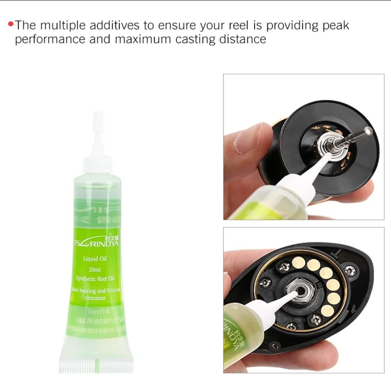 1 ชุด จาระบีสำหรับรอกตกปลาแบบห - Reel Grease บทวิจารณ์และราคา