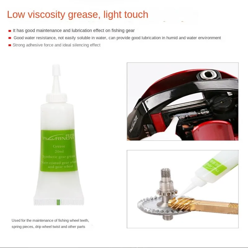 1 ชุด จาระบีสำหรับรอกตกปลาแบบห - Reel Grease บทวิจารณ์และราคา