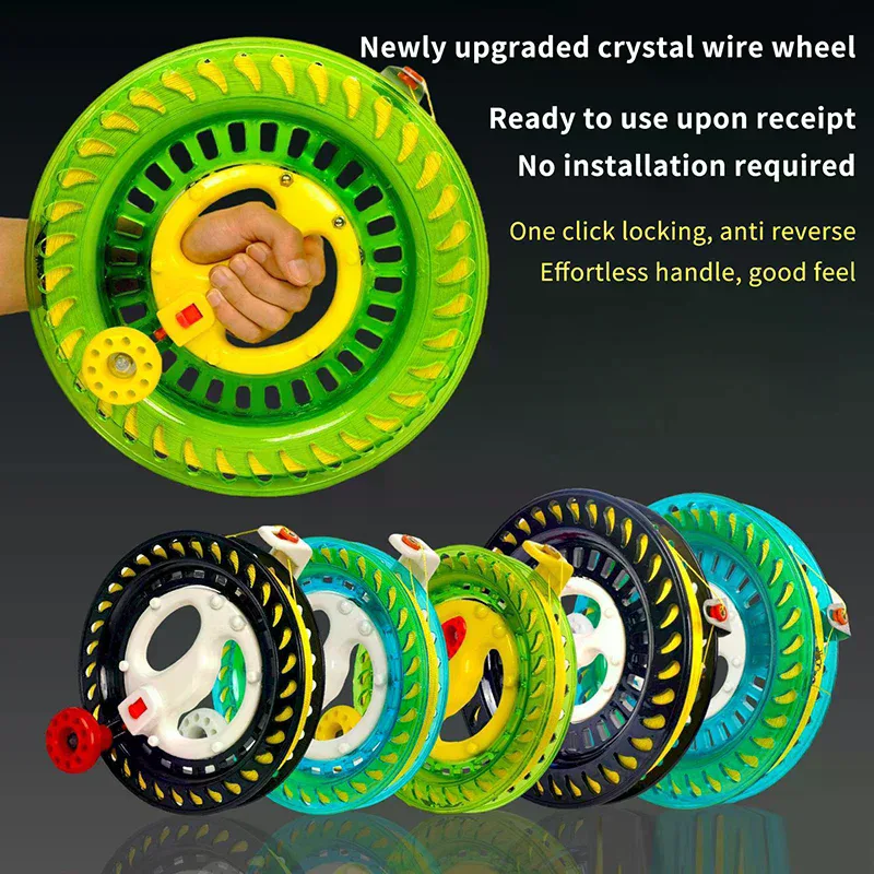 ที่จับแบบวงกลมสำหรับเล่นว่าวกล - Fly Reel บทวิจารณ์และราคา