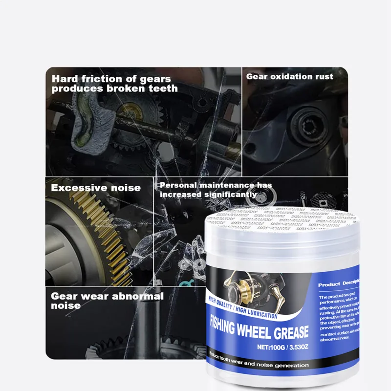 50g /100g น้ำมันหล่อลื่นรอกตกป - Reel Grease บทวิจารณ์และราคา