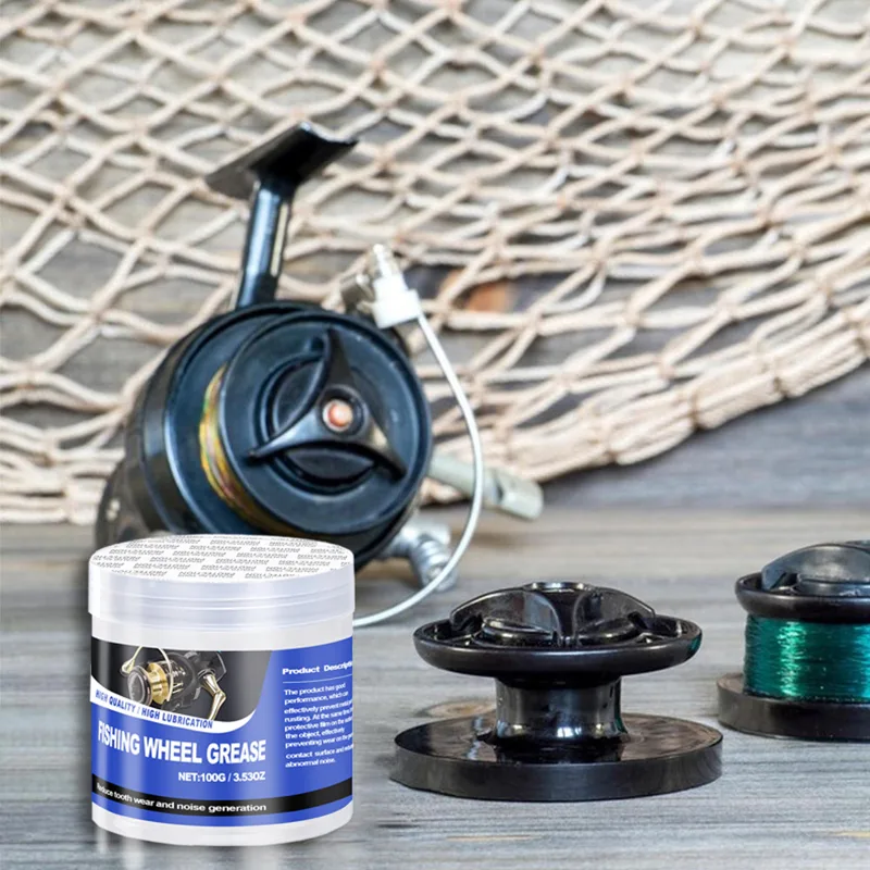 50g /100g น้ำมันหล่อลื่นรอกตกป - Reel Grease บทวิจารณ์และราคา