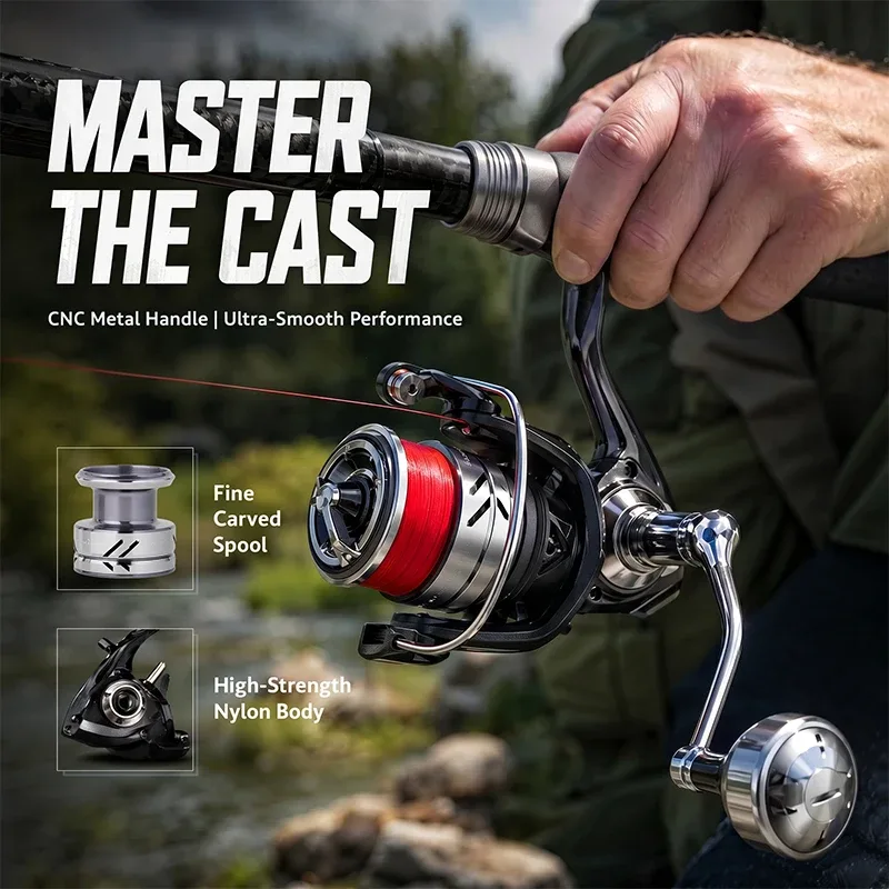 DEUKIO รอกตกปลาแบบโลหะ รอกสปิน - Reel Drag Knob บทวิจารณ์และราคา