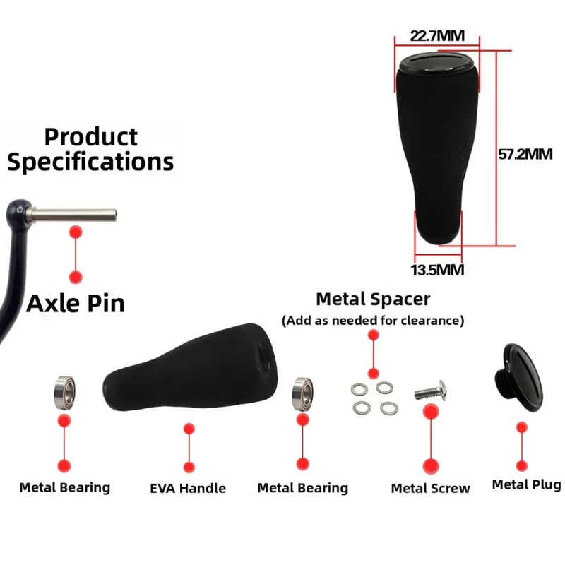 อะไหล่เปลี่ยนลูกบิด EVA อุปกรณ - Spincast Reel บทวิจารณ์และราคา