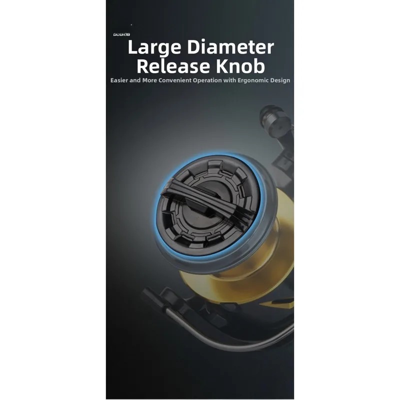 รอกตกปลาแบบม้วนโลหะพร้อมปุ่มลา - Reel Drag Knob บทวิจารณ์และราคา