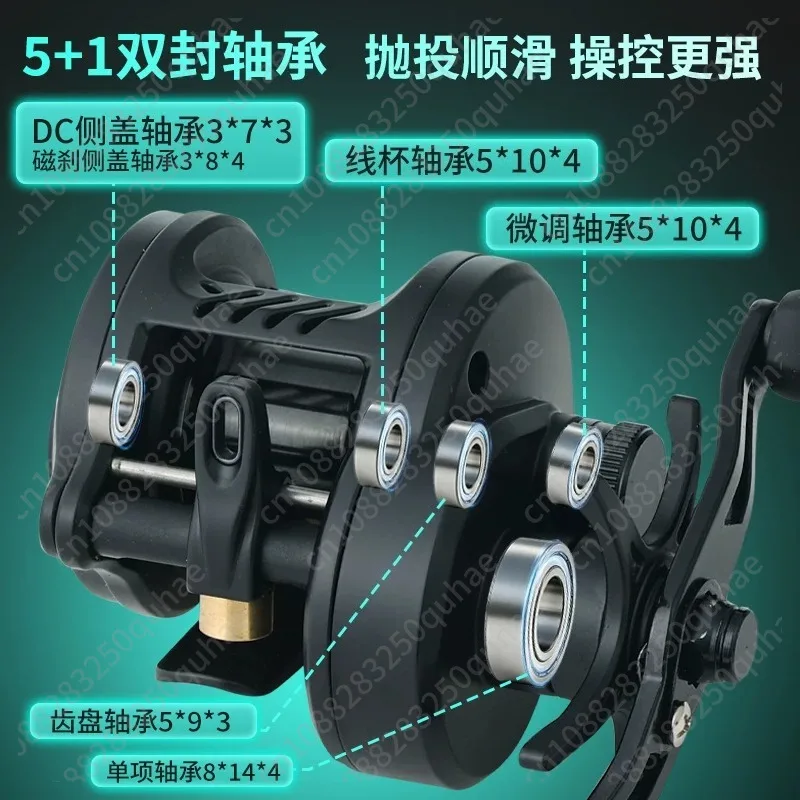 รอกตกปลาไมโครลูร์ ดีซี, รอกแบบ - Baitcasting Reel บทวิจารณ์และราคา