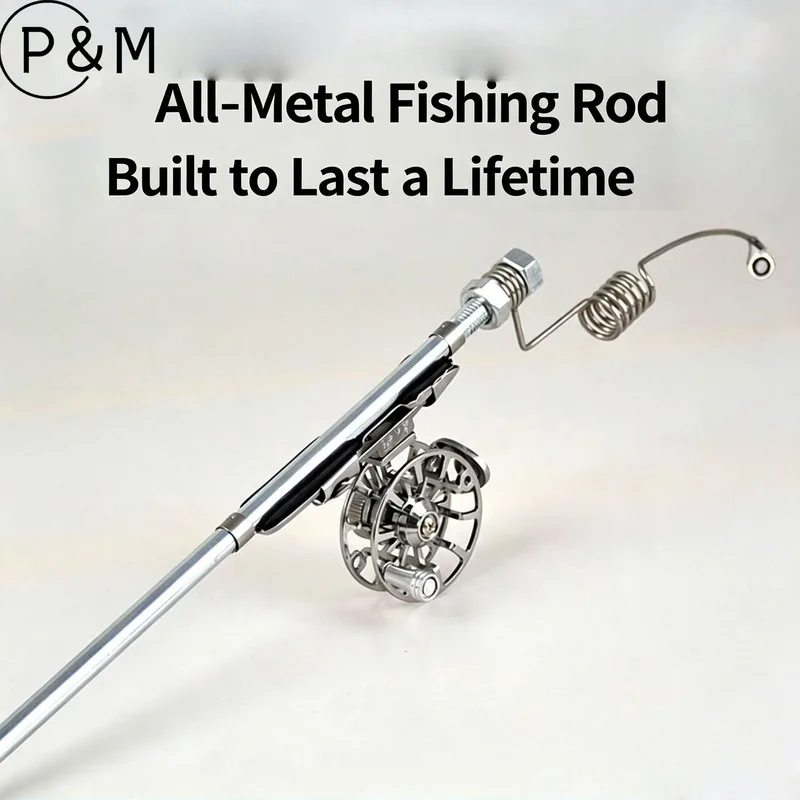 คันเบ็ดตกปลาแบบโลหะทั้งตัวพร้อ - Ice Fishing Reel บทวิจารณ์และราคา