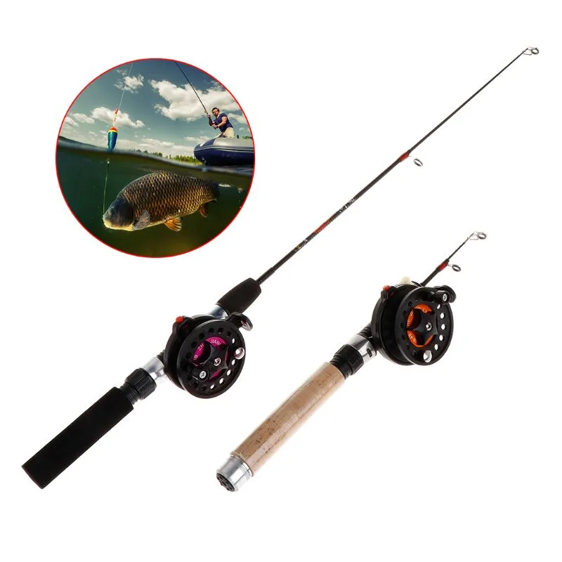 YD61 1 ชุดเบ็ดตกปลาพร้อมรอกตกป - Ice Fishing Reel บทวิจารณ์และราคา