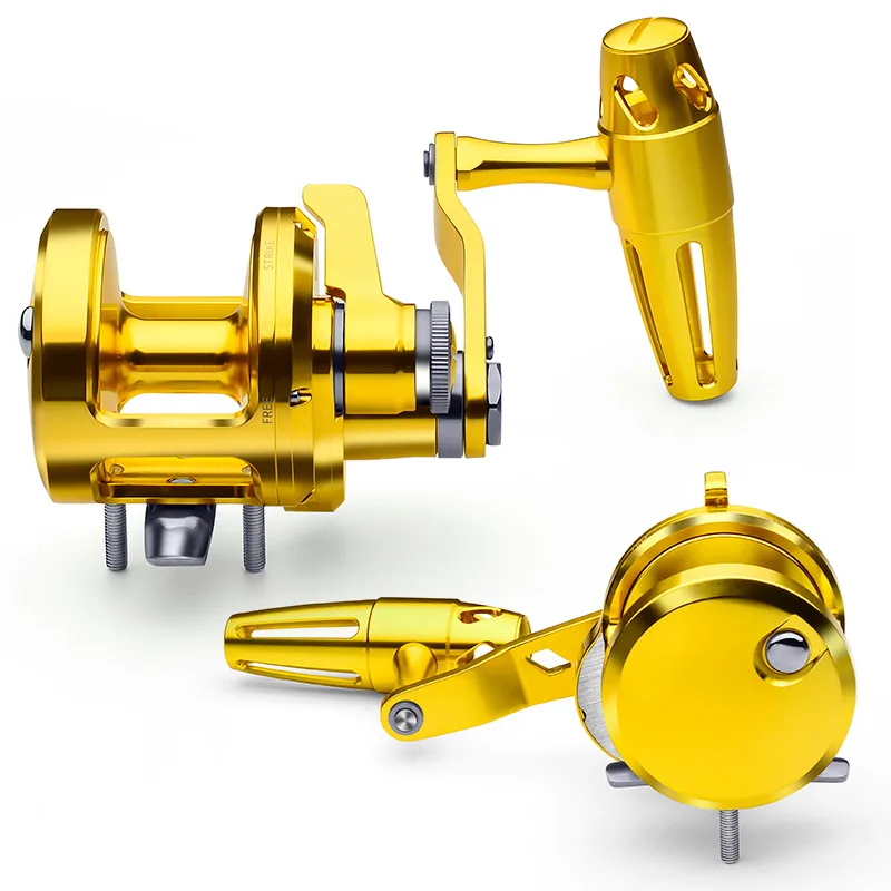KJG400 รอกตกปลาแบบโลหะเต็มรูปแ - Ice Fishing Reel บทวิจารณ์และราคา