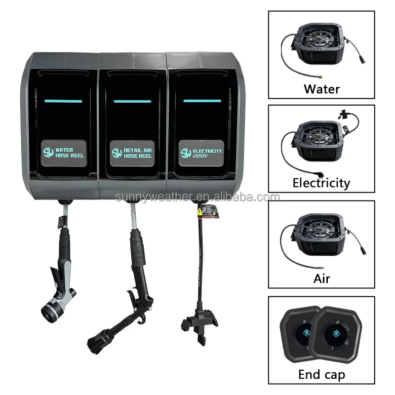 สายยางม้วนเก็บได้ 3 in 1 น้ำ ไ - Electric Reel บทวิจารณ์และราคา