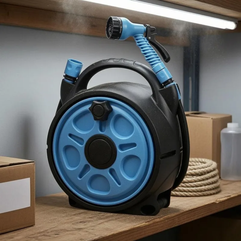 เครื่องฉีดน้ำแบบม้วนเก็บสายได้ - Reel Handle บทวิจารณ์และราคา