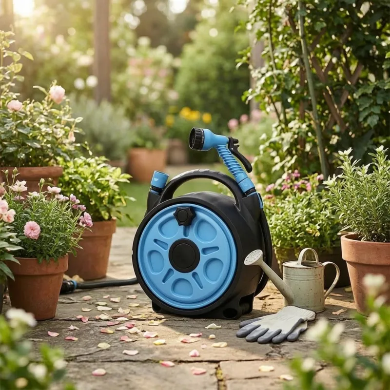 เครื่องฉีดน้ำแบบม้วนเก็บสายได้ - Reel Handle บทวิจารณ์และราคา