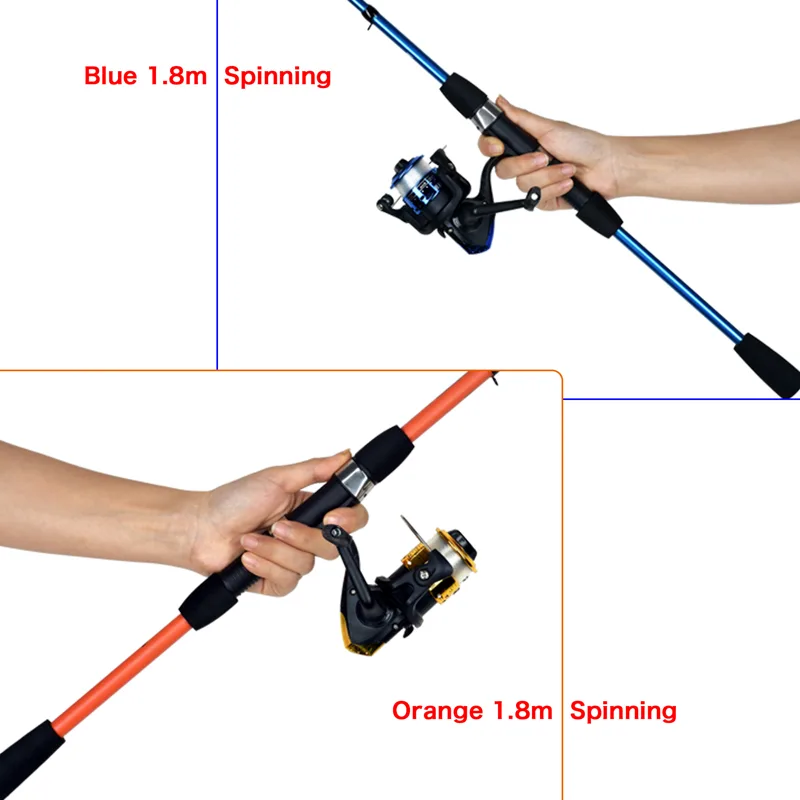 Biutifu ชุดเบ็ดตกปลาปั่น1.8/2. - Spincast Reel บทวิจารณ์และราคา