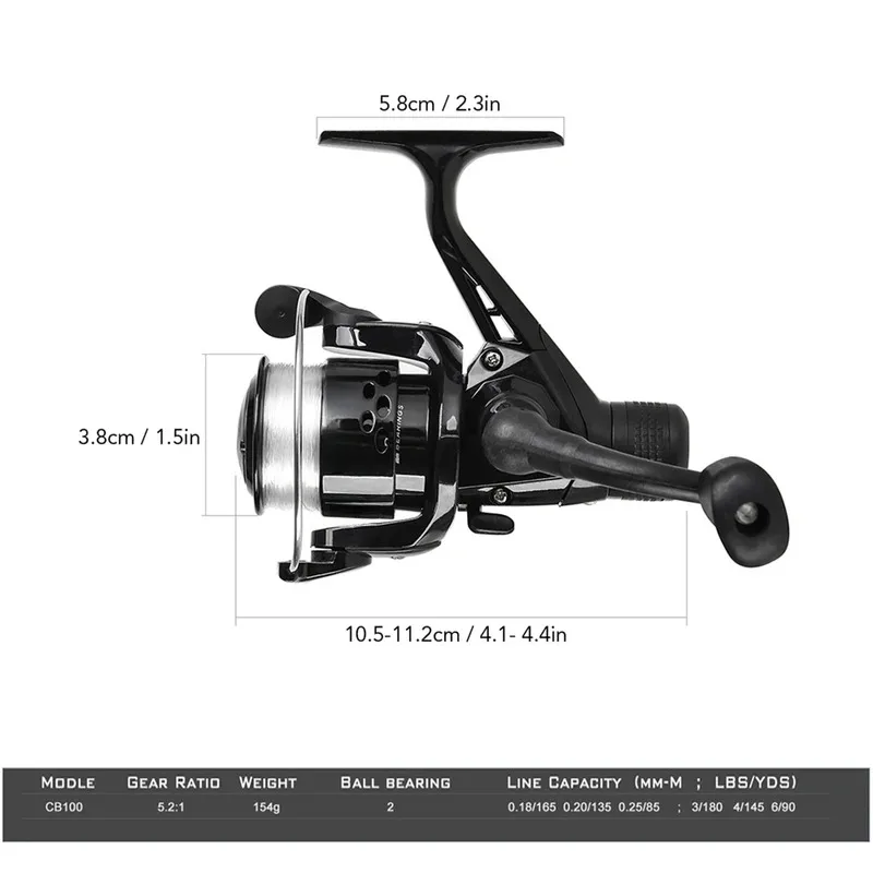 ชุดคันเบ็ดตกปลา BRAVMAK 2.1/2. - Reel Bag บทวิจารณ์และราคา