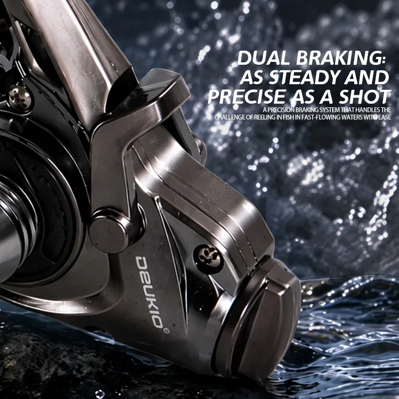 รอกตกปลา DEUKIO Mini Double Br - Trolling Reel บทวิจารณ์และราคา